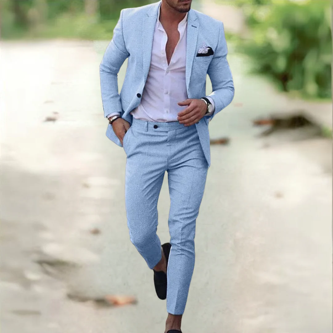 Ezra - Eleganter Anzug für Herren (Jacke + Hose) - Image 5