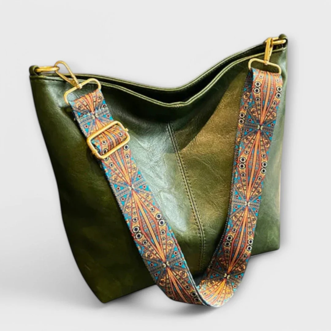 FABIENNE - GROSSE TASCHE UND GEMUSTERTER RIEMEN - Image 10
