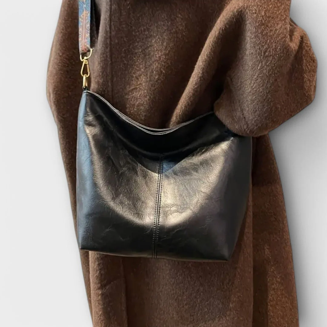 FABIENNE - GROSSE TASCHE UND GEMUSTERTER RIEMEN - Image 2