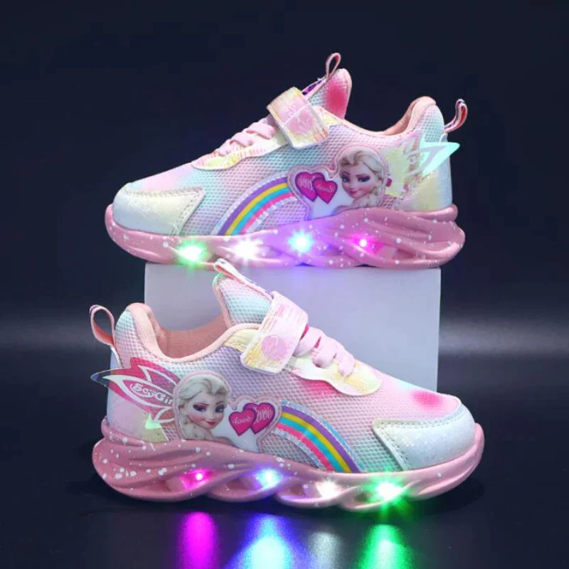 Fairy Elsa Beleuchtete Turnschuhe