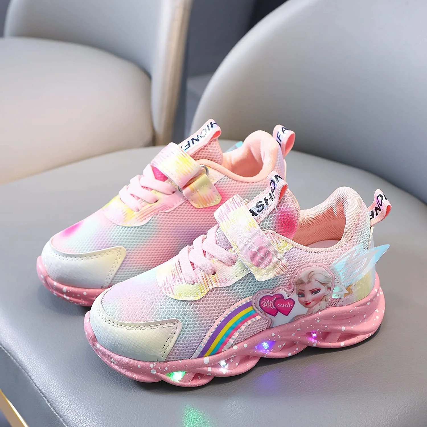 Fairy Elsa Beleuchtete Turnschuhe - Image 7