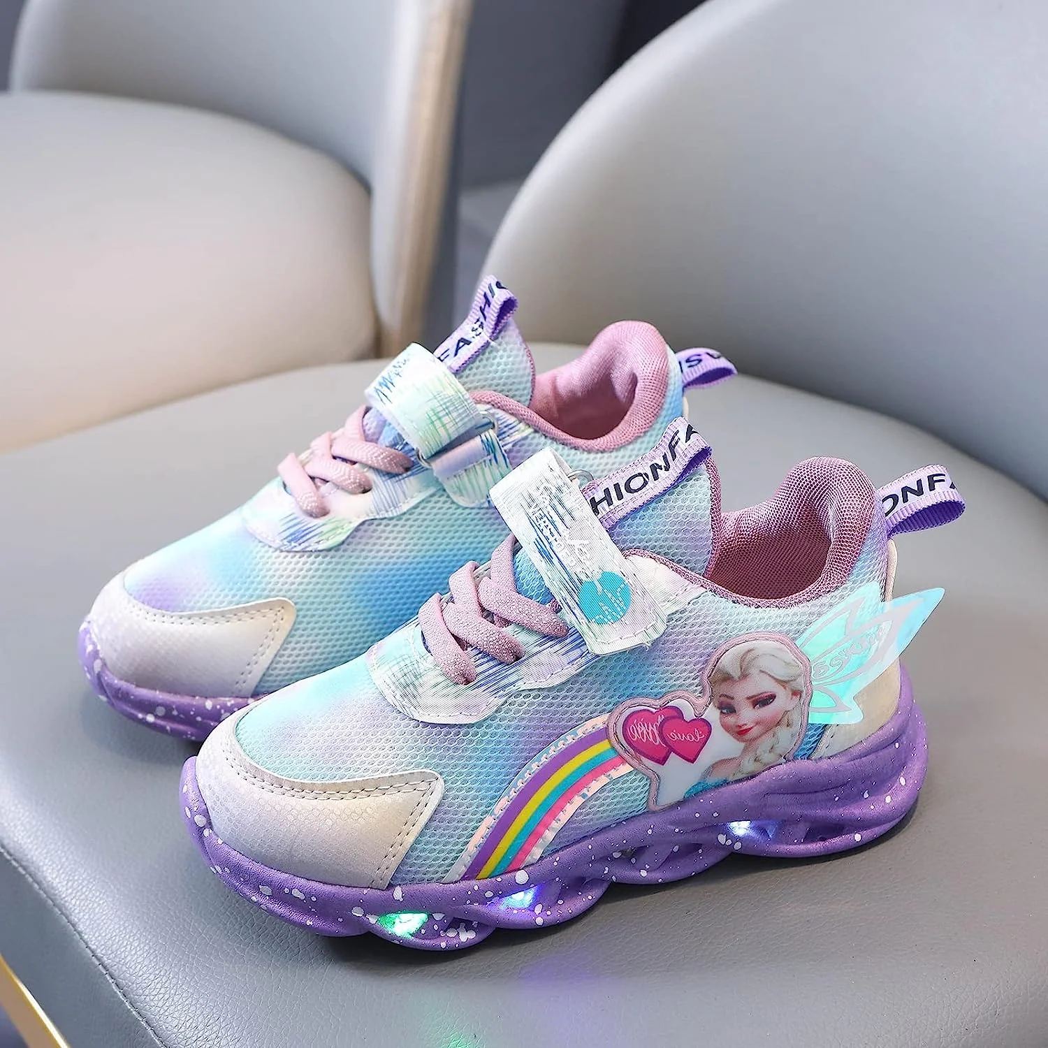 Fairy Elsa Beleuchtete Turnschuhe - Image 8