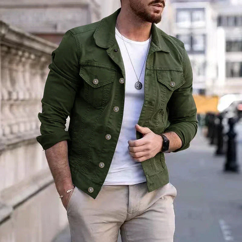 Feim - zeitlose klassische herren jeansjacke - strapazierfähig und stilvoll - Image 4
