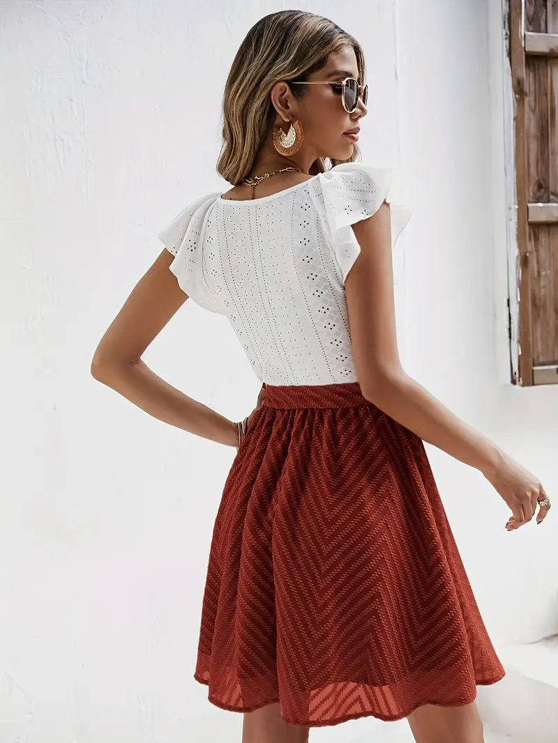 Felicidad - Sommerkleid mit Spitzenärmeln - Image 2