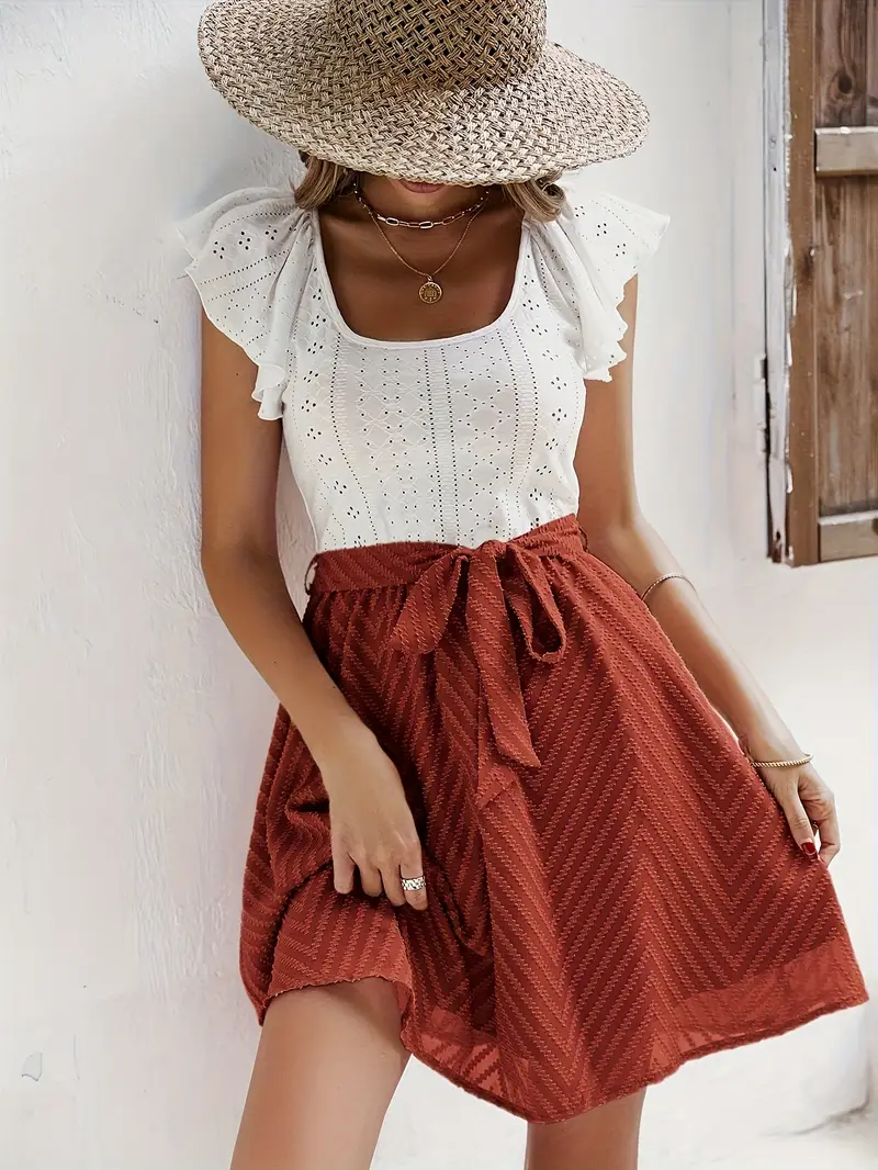 Felicidad - Sommerkleid mit Spitzenärmeln - Image 5