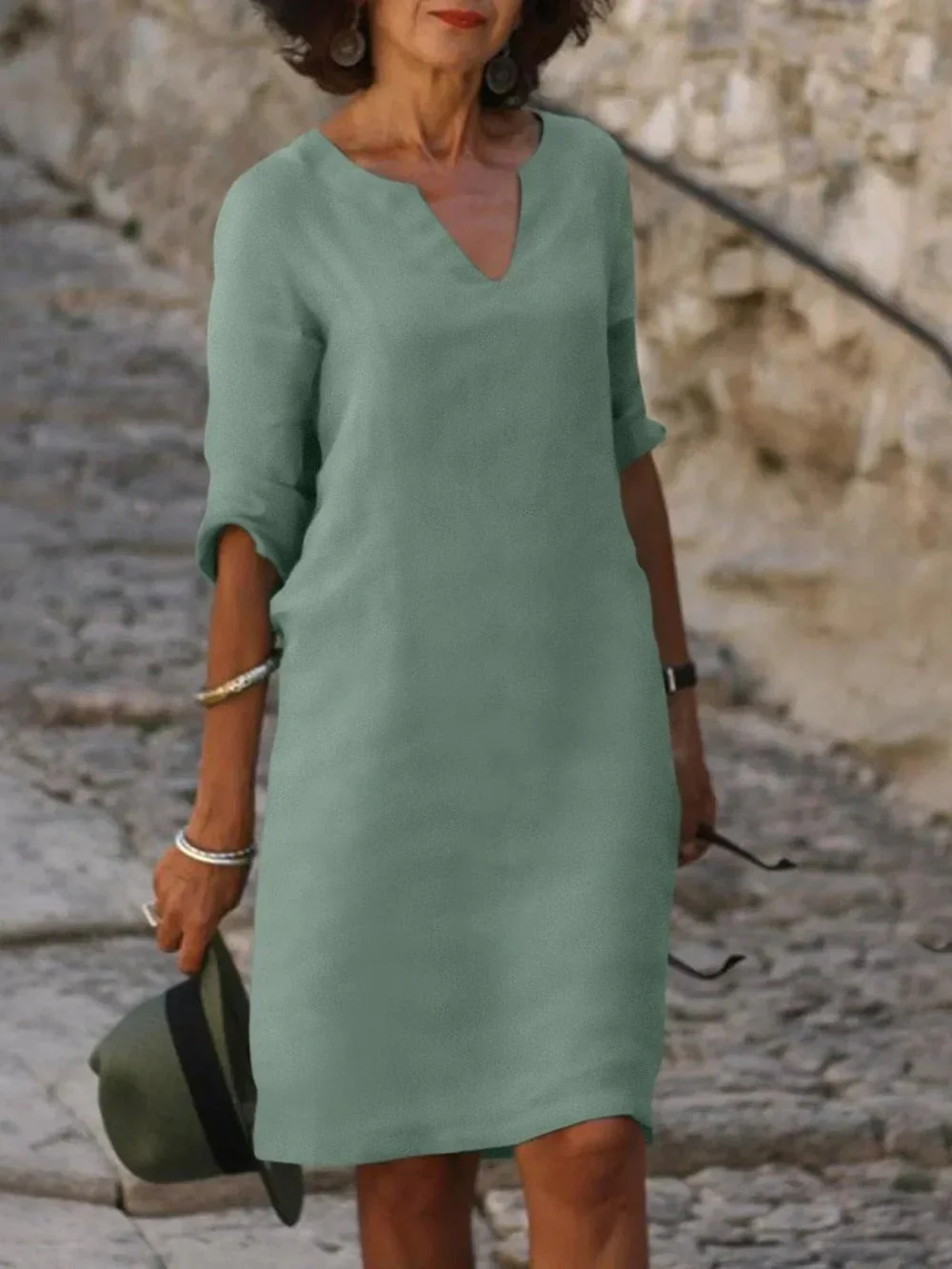 FELINE - GERADE GESCHNITTENES KLEID - Image 3