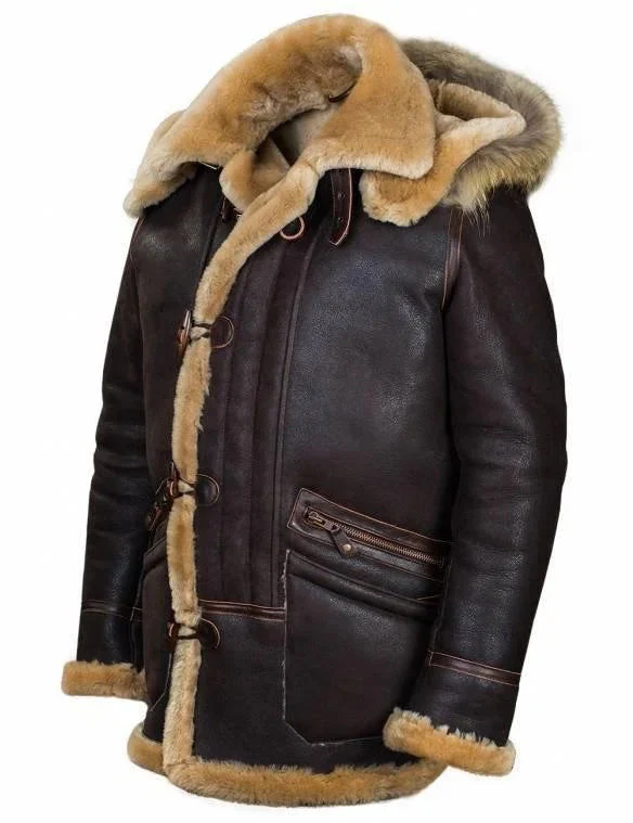 Felix | Klassische Winterjacke mit Kapuze