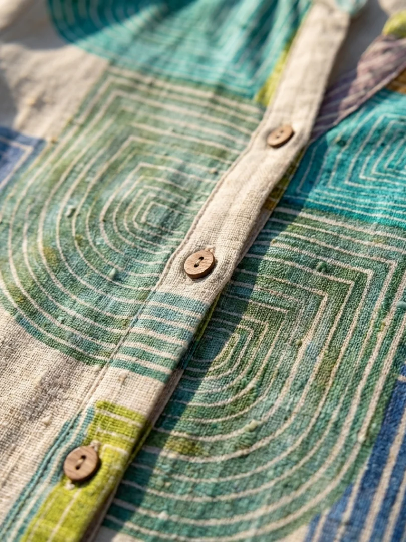 Fenella | Damen Knielanges Kleid V-Ausschnitt Leicht