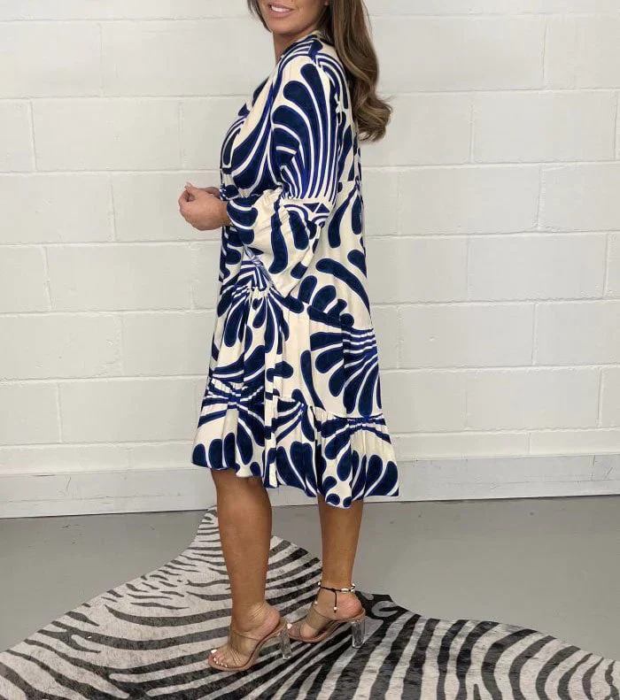 Fenella - V-Ausschnitt-Kleid