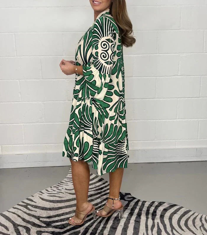 Fenella - V-Ausschnitt-Kleid - Image 3