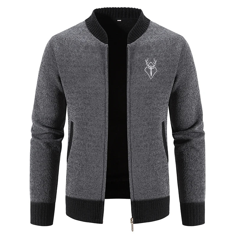 Ferrian – Strickjacke Mit Reißverschluss Und Taschen - Image 6