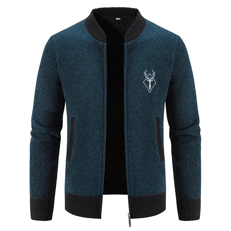Ferrian – Strickjacke Mit Reißverschluss Und Taschen - Image 8