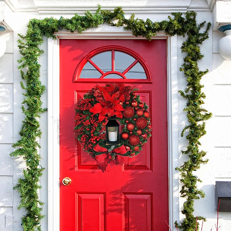 Festlicher Glanz | Künstliches Tannen-Weihnachtsschmuck-Arrangement - Image 2