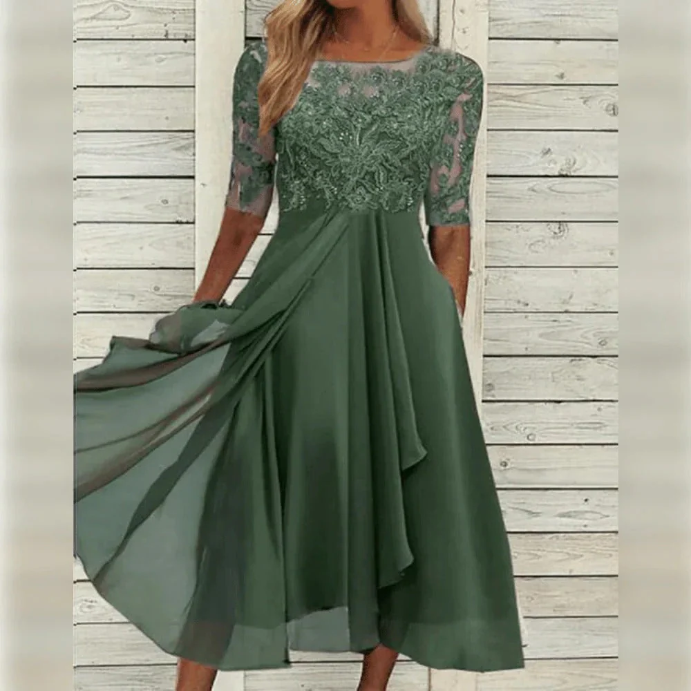 Lieselotte | Damen Festliches Abendkleid Hochzeitsgesellschaft – Festkleid Hochzeit 2026 - Image 3