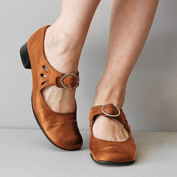 Fiona - Klassische orthopädische Schuhe mit runder Spitze - Image 2