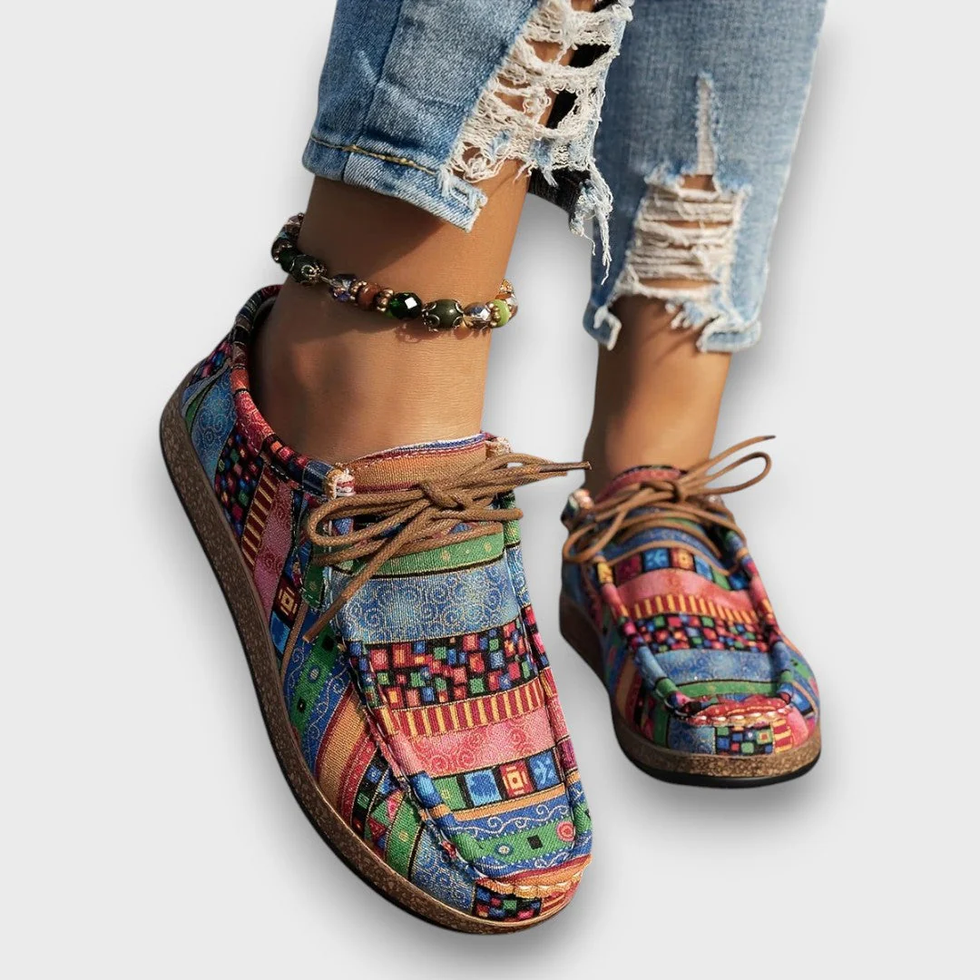 Fioren – Gemusterte Freizeitschuhe - Image 9