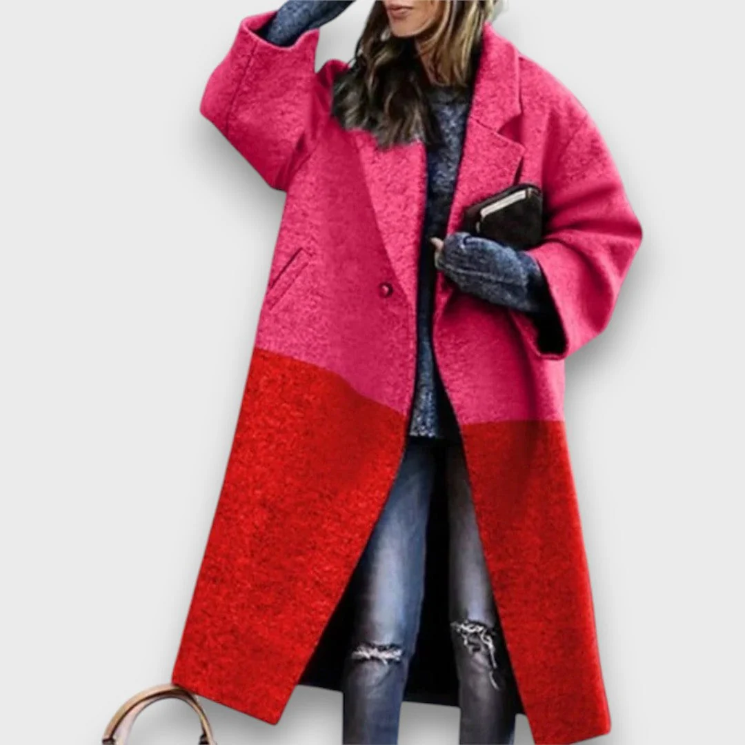 Fioren – Langer Mantel im Oversize-Stil - Image 3