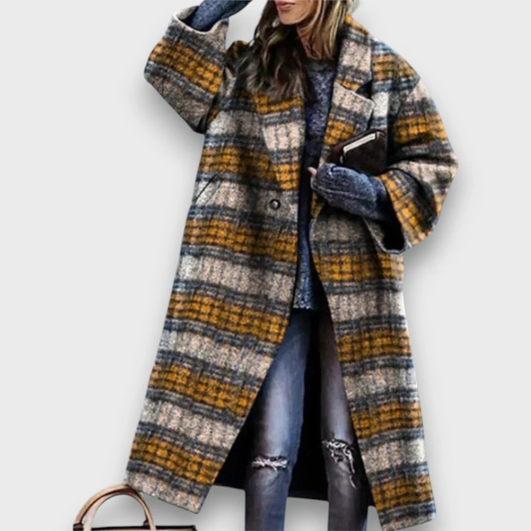 Fioren – Langer Mantel im Oversize-Stil - Image 6