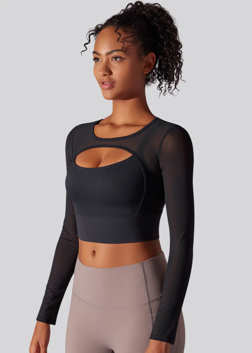 FitForm T-Shirt – Langarm – Integrierter BH - Image 3