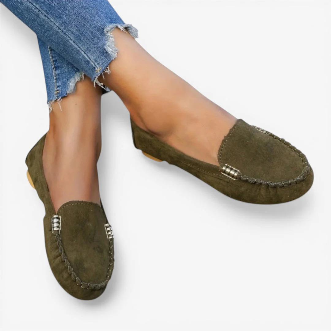 Friederike | Damen Flache Slipper Büro – Flache Büroschuhe Slipper Komfort 2026 - Image 12