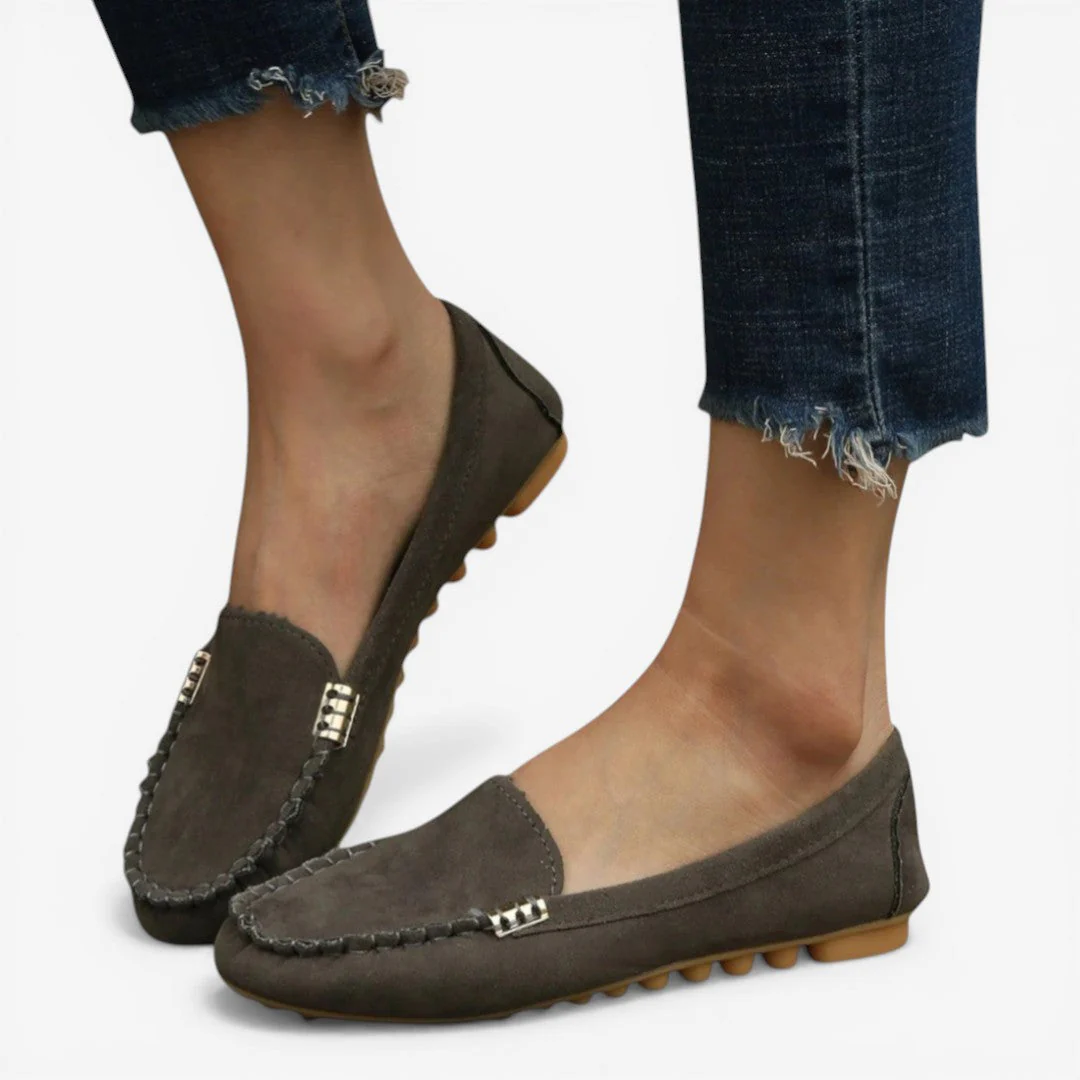Friederike | Damen Flache Slipper Büro – Flache Büroschuhe Slipper Komfort 2026 - Image 7