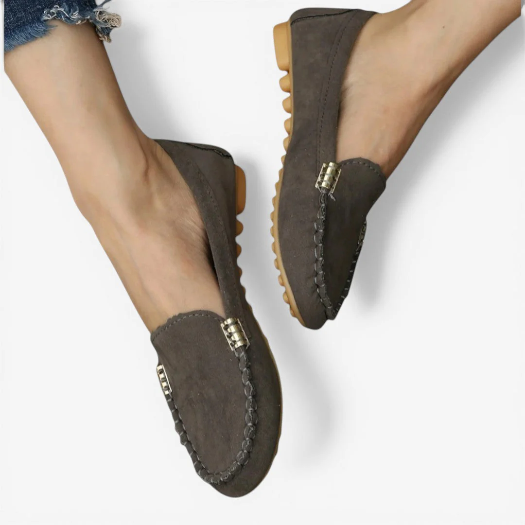 Friederike | Damen Flache Slipper Büro – Flache Büroschuhe Slipper Komfort 2026 - Image 9