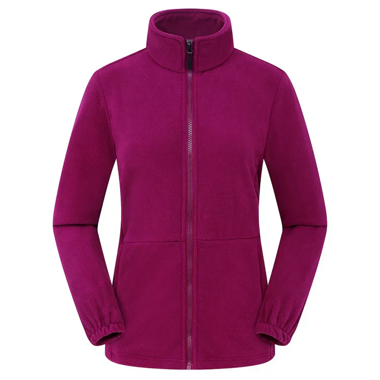 Fleecejacke Damen Mit Reißverschluss | Weich Gefüttert Mit Stehkragen - Image 3