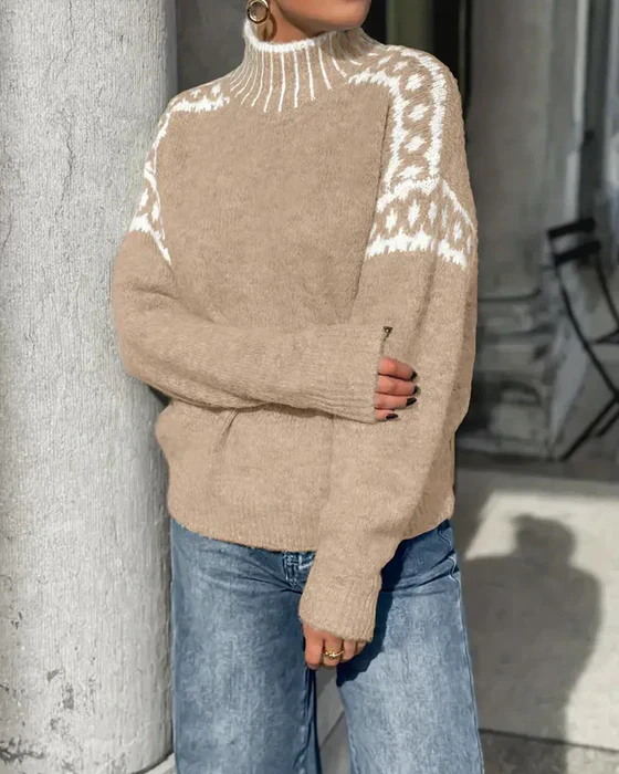 Fleecin™ - Entspannter & Warmer Strickpullover - Image 5