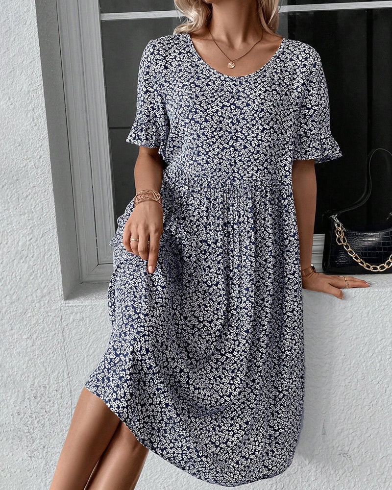 Fleur™ | Elegantes Midikleid mit Blumenmuster - Image 4