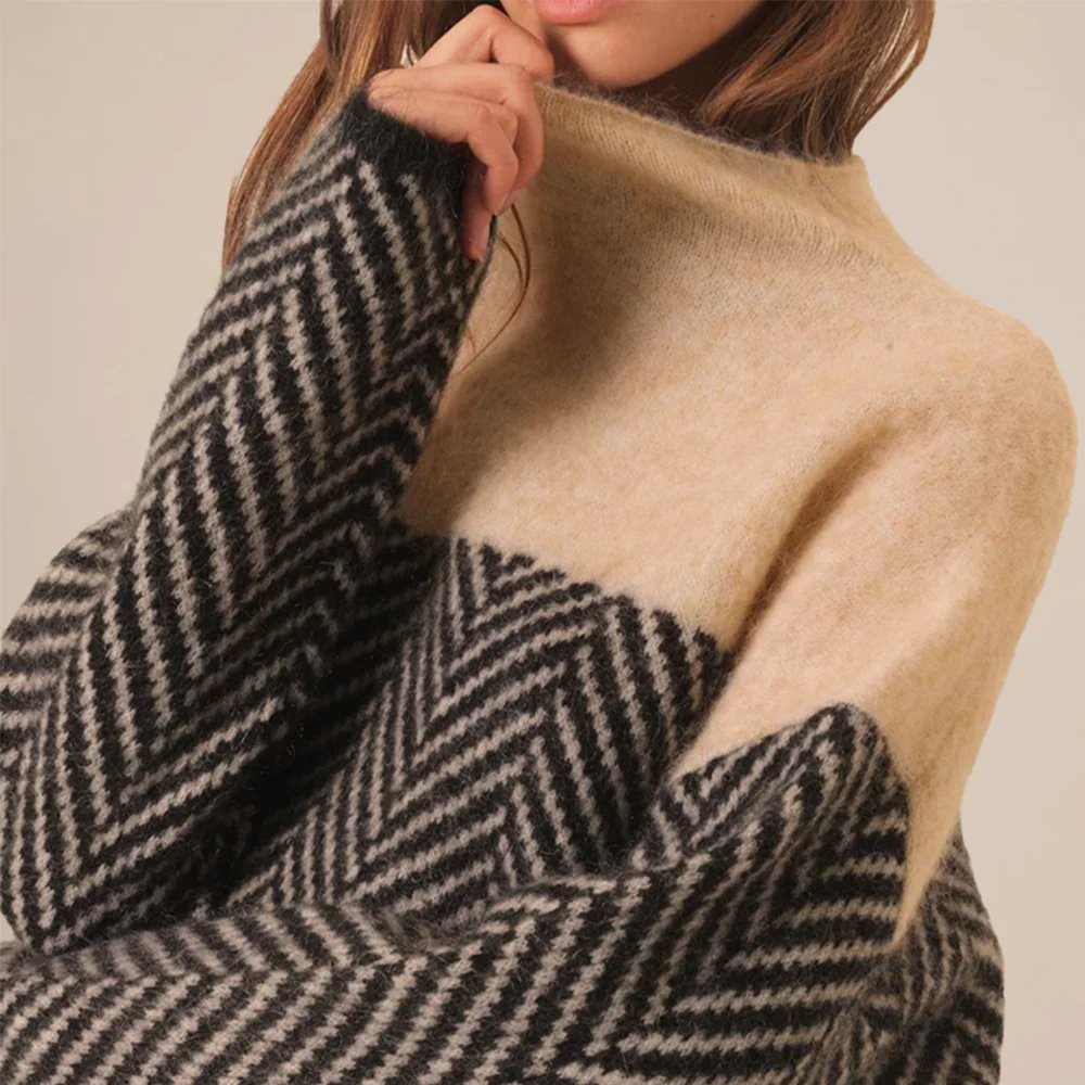 Fleur | Premium Rollkragenpullover aus edlem Strick - Image 5
