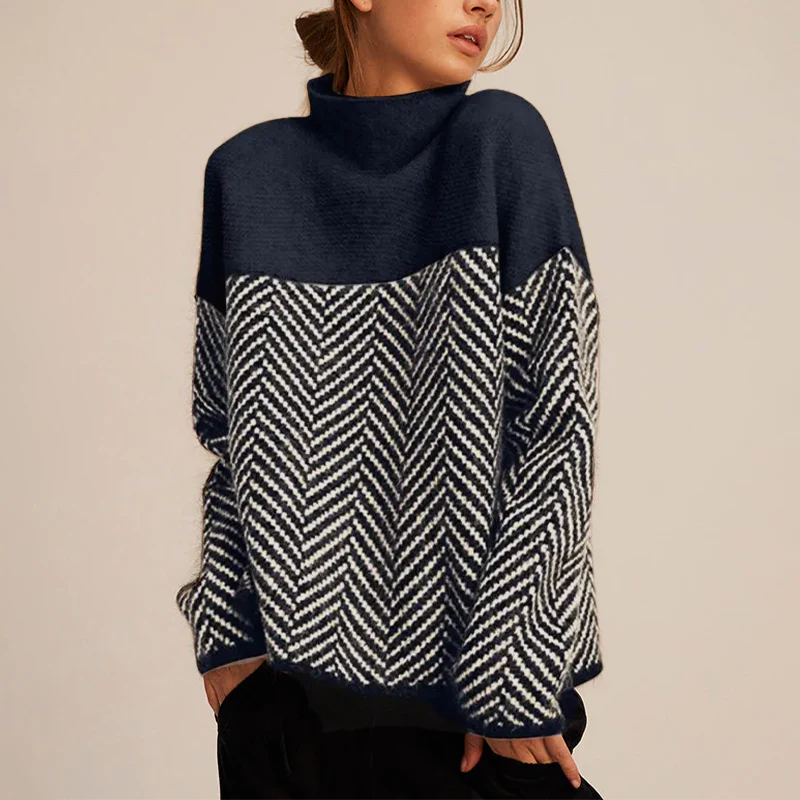 Fleur | Premium Rollkragenpullover aus edlem Strick - Image 6