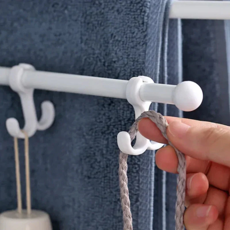 FlexiRack – Zusammenklappbare, rotierende Wandhalterung und Handtuchhalter - Image 3