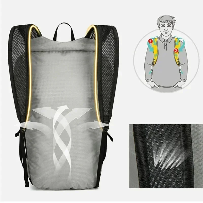 Flexo | Ultraleichter Faltbarer Rucksack für Reisen - Image 5