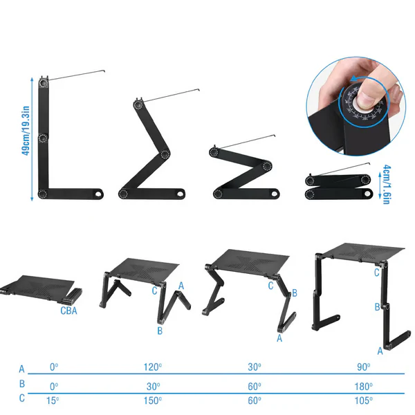 FlexStand Pro – 360° verstellbares Laptopständer - Image 5