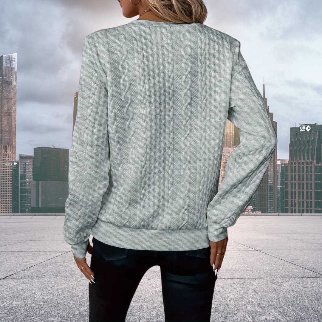 Florence™ - Eleganter Stilvoller Strickpullover - Image 10