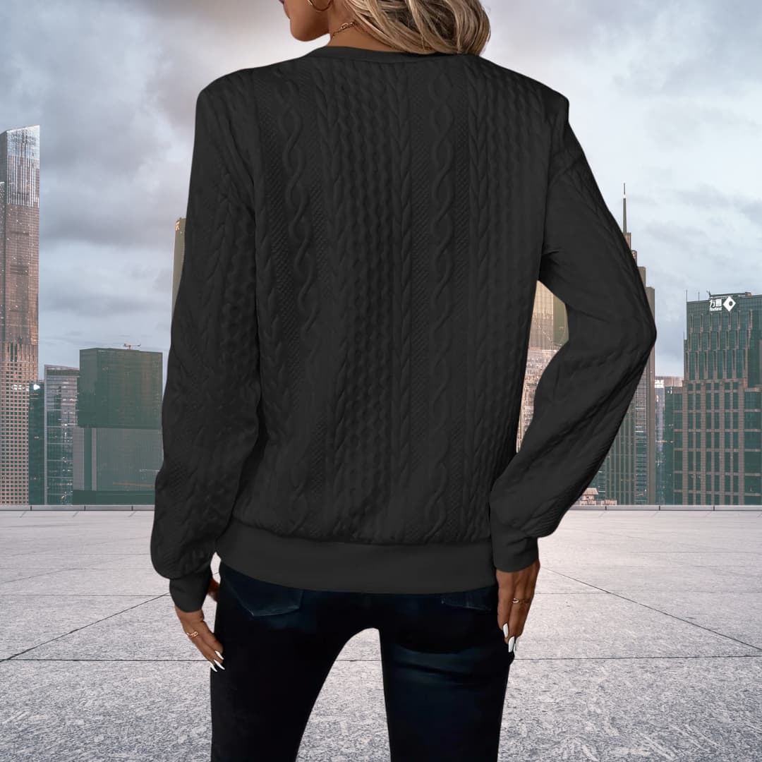 Florence™ - Eleganter Stilvoller Strickpullover - Image 11