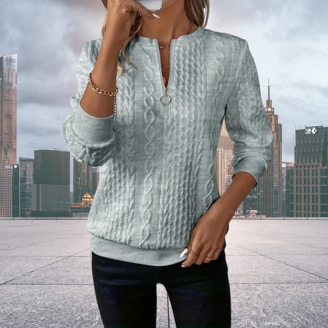 Florence™ - Eleganter Stilvoller Strickpullover - Image 2