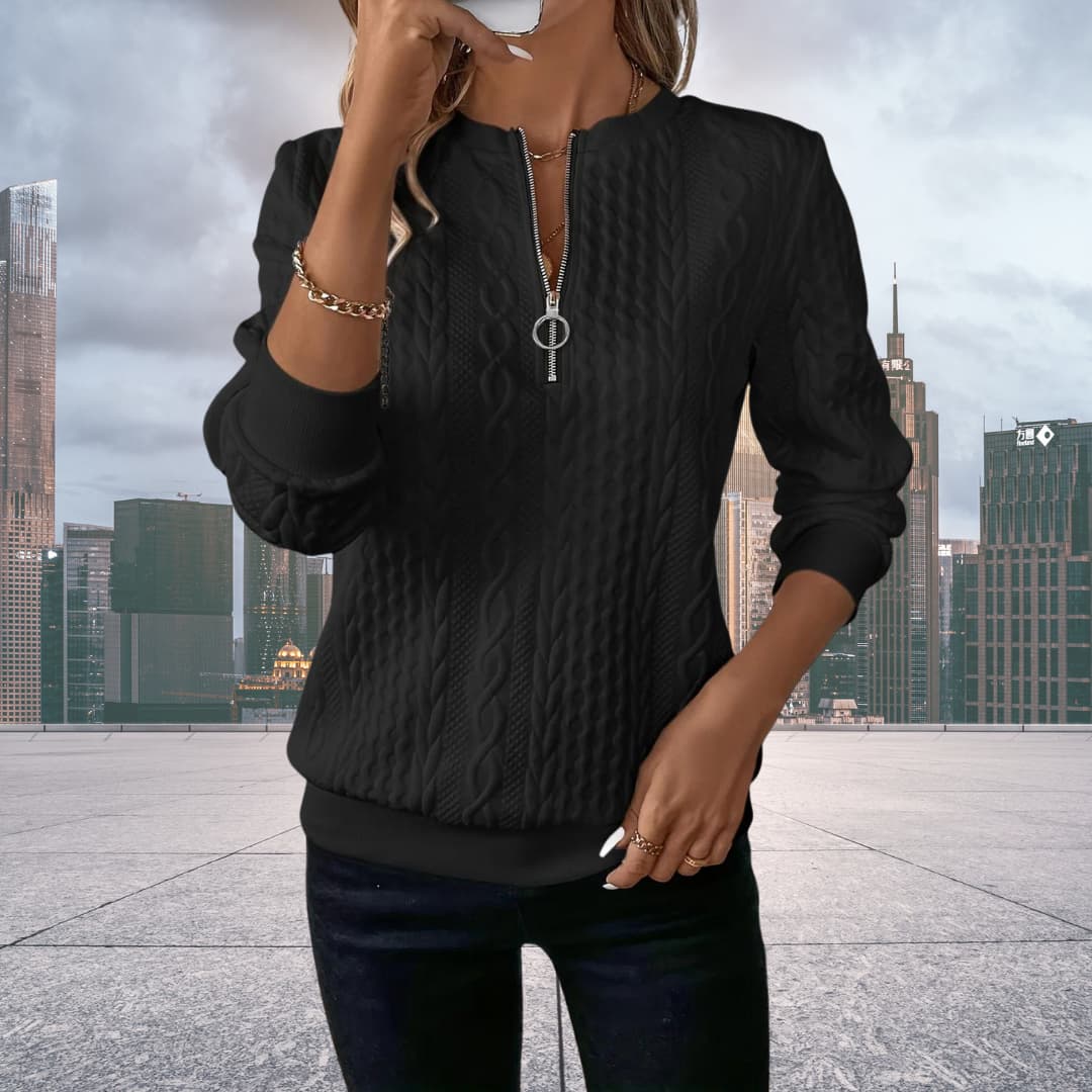 Florence™ - Eleganter Stilvoller Strickpullover - Image 3