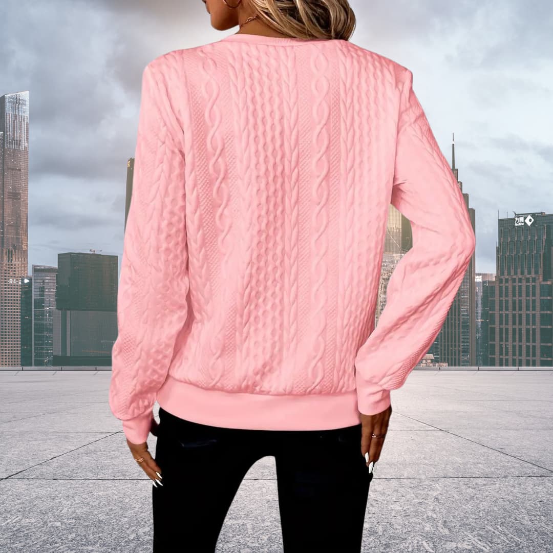 Florence™ - Eleganter Stilvoller Strickpullover - Image 8