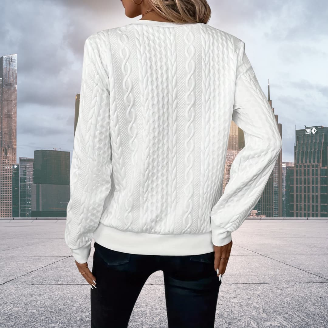 Florence™ - Eleganter Stilvoller Strickpullover - Image 9