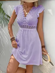 Florence | Women'S Summer V-Neck A-Line Dress - Image 4
