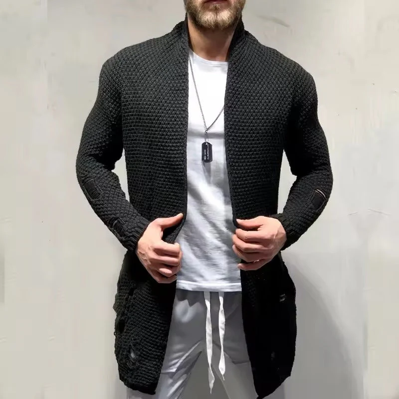 FLORIAN - LÄSSIGE LANGE STRICKJACKE - Image 3