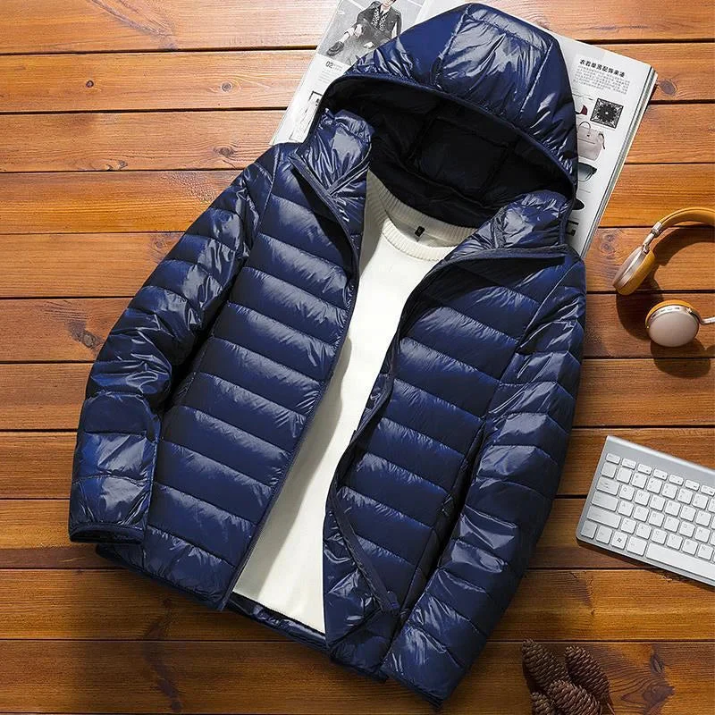 Florian | Steppjacke mit Kapuze für Winter - Image 2
