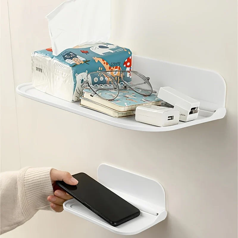 FoldNest klappbare Wandregal – Platzsparende Aufbewahrungslösung ohne Bohren - Image 3