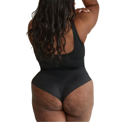 Formaxi | Figurformender Damen Body Schwarz Slim Fit - Image 3