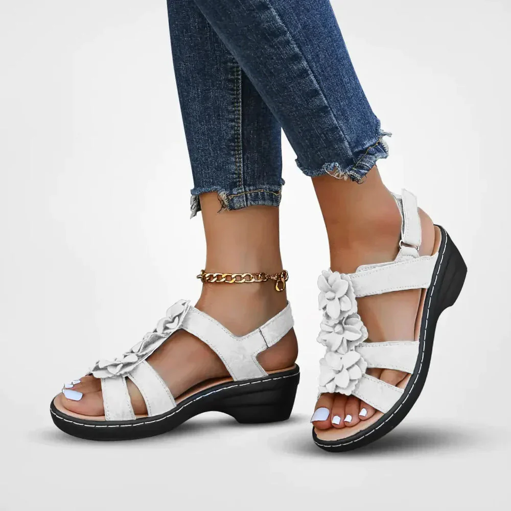 Freja Gepolsterte Ausrichtungs-Slipper – Stützende keilförmige Sandalen - Image 6