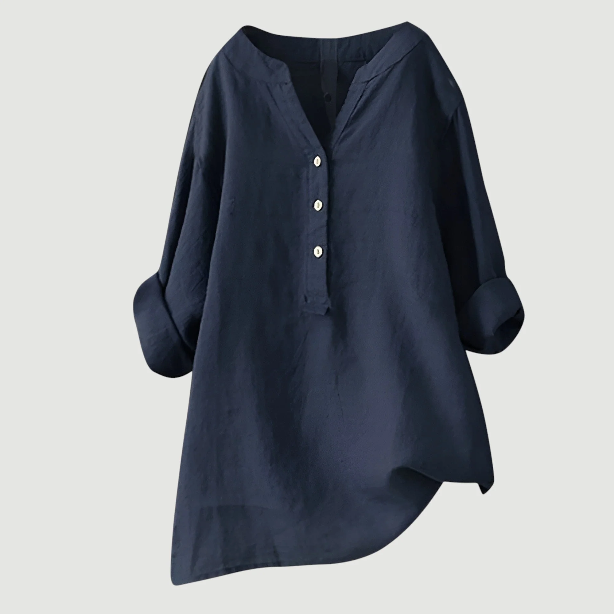 Freja | Luftiges und Bequemes Hemd mit Knöpfen - Image 10