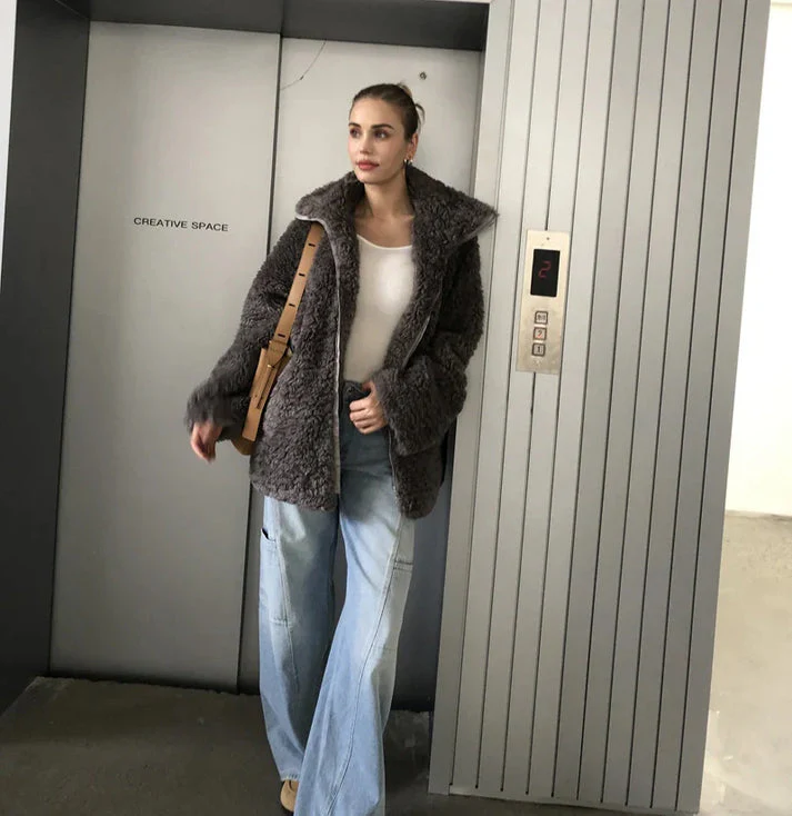 Freya - damen-fleecejacke in ubergröße - Image 2