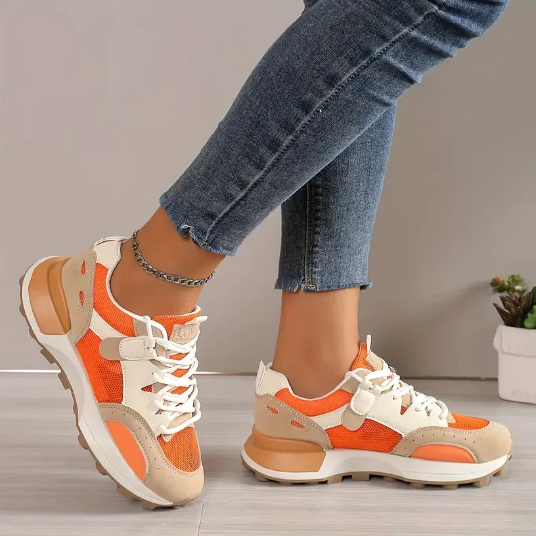 Freya - Damen Plateau Turnschuhe - Image 3