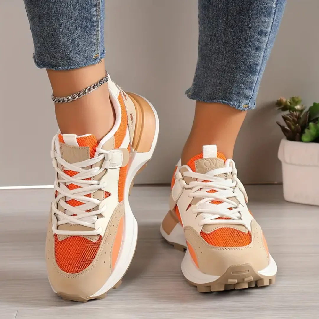 Freya - Damen Plateau Turnschuhe - Image 5